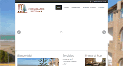 Desktop Screenshot of hotelcostaneramar.com.ar